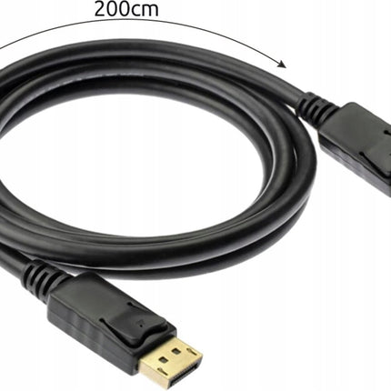 Kabel displayport naar displayport kabel DP kabel - Kabel 4K - 2meter