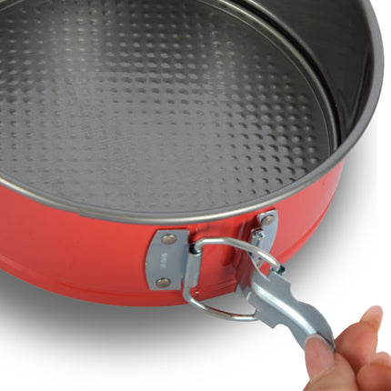 Duurzame Rode en Zilveren Bakvorm - Perfect voor Bakken en Braden - 6.50 x 18.50 cm