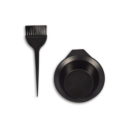 Haarverfbak | haarverf kom | Mengbakje | Mengspatel | Haarverfborstel | Perfect voor Thuis en Salon