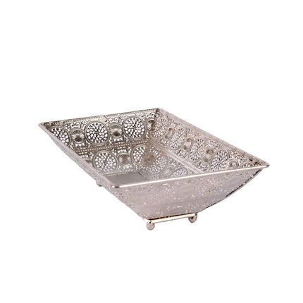 Elegante Sieradendoosjes voor al je Juwelen - Zilveren Opbergdoos - 17x6x28cm
