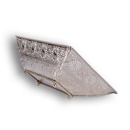 Elegante Sieradendoosjes voor al je Juwelen - Zilveren Opbergdoos - 17x6x28cm