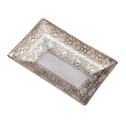 Elegante Sieradendoosjes voor al je Juwelen - Zilveren Opbergdoos - 17x6x28cm