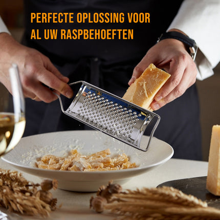 Kaasrasp | Mini kaasrasp | keukenrasp | Kaasrasp | Zilver | RVS | mini raspje  | 9cm*28cm | 122 gram