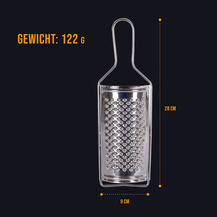 Kaasrasp | Mini kaasrasp | keukenrasp | Kaasrasp | Zilver | RVS | mini raspje  | 9cm*28cm | 122 gram