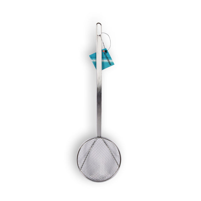 Schuimlepel | Schuimspaan | Zilver | Frituurspaan | Metaal | 146g | Frituurschep | Vergietlepel | Keukengerei | Kookgerei | 41cm*12cm 