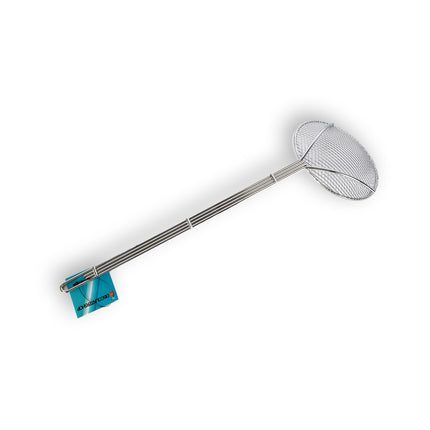 Schuimlepel | Schuimspaan | Zilver | Frituurspaan | Metaal | 146g | Frituurschep | Vergietlepel | Keukengerei | Kookgerei | 41cm*12cm 