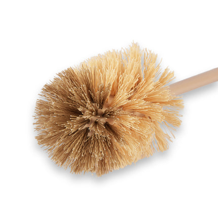 WC borstel | Toiletborstel | wit/bruin/beige | Badkameraccessoires | Kunstof | Schoonmaakartikelen | WC-reiniger | 44cm*9cm*9cm
