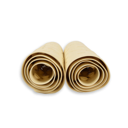2x | Anti-Schimmel | beige | Badmat | rubber | Badkamer mat | Diameter:102cm | Douchemat | 36cm*76cm