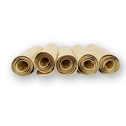 5x | Anti-Schimmel | beige | Badmat | rubber | Badkamer mat | Diameter:102cm | Douchemat | 36cm*76cm