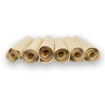 6x | Anti-Schimmel | beige | Badmat | rubber | Badkamer mat | Diameter:102cm | Douchemat | 36cm*76cm