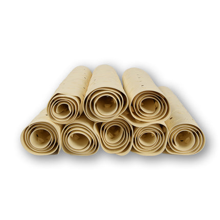 8x | Anti-Schimmel | beige | Badmat | rubber | Badkamer mat | Diameter:102cm | Douchemat | 36cm*76cm