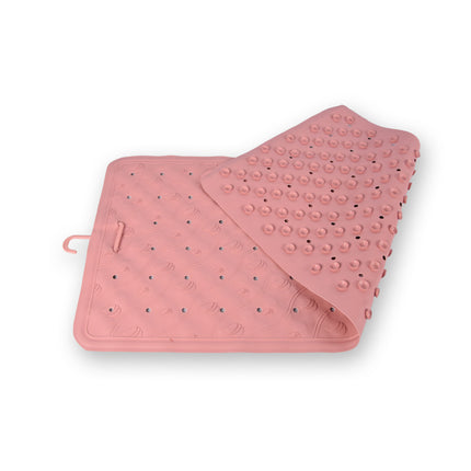 Antislipmat in Roze - 76cm x 36cm - 100% Natuurlijk Rubber - Gewicht: 6,250kg - Set bestaat uit 10 stuks