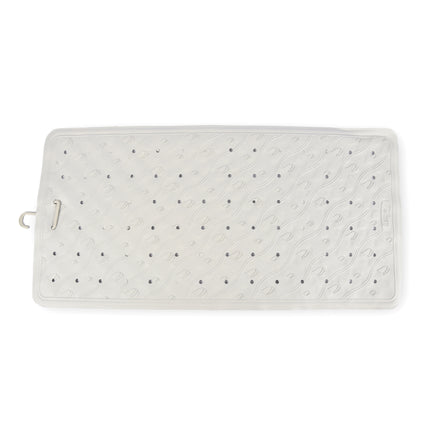 Set van 8 Grijze Anti-Schimmel Badmatten - Duurzame Douchemat voor Badkamer - Gemaakt van 100% Natuurrubber - Afmetingen: 76cm x 36cm