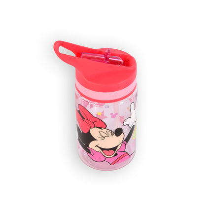 Leukste Kinderbidon met Minnie Mouse - Herbruikbare Fles (400ml) - BPA-vrij & Vaatwasserbestendig - 17cm x 7cm x 7cm - Ideaal voor Onderweg!