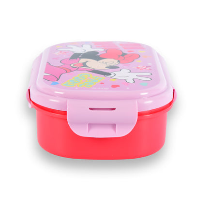 Stijlvolle Lunchbox met Vakjes - Broodtrommel voor Gezonde Maaltijden - 1 Stuk - 19.5x12.5x7.5cm - Inclusief Vork