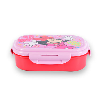 Stijlvolle Lunchbox met Vakjes - Broodtrommel voor Gezonde Maaltijden - 1 Stuk - 19.5x12.5x7.5cm - Inclusief Vork
