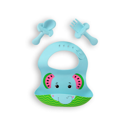 Bestekset | Kinderbestekset | Vaatwasmachinebestendig: tot 220 °C | met 1stuk lepel,1stuk vork | BPA Free | 12.5cm*5cm 