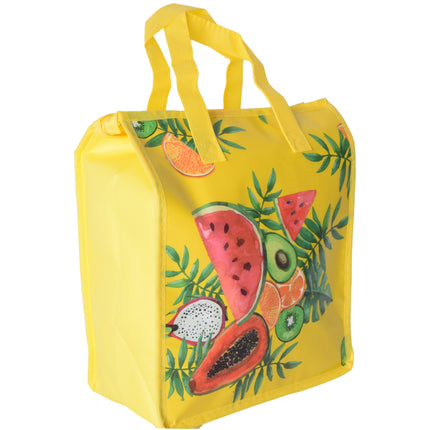Koeltas, Picknicktas, 8L met Tropisch Design 