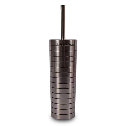 Roestvrijstalen Toiletborstelhouder - Badkamer Accessoires - RVS - Bath & Shower - Afmetingen 9x37.5cm