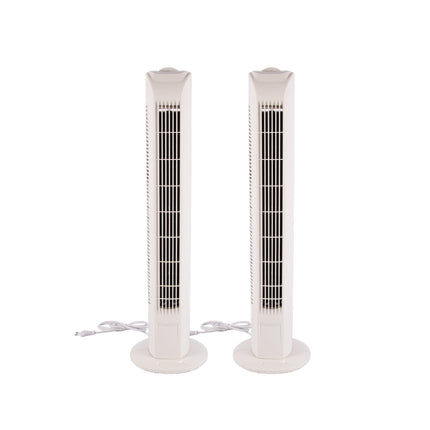 Opvallende Witte Staande Ventilator | 78 cm Hoog | 12 cm Breed | Torenventilator Met 3 snelheden | 3 Oscillatie Snelheden | 45W | 220-240V/50HZ |  Krachtige Luchtstroom Maak Slaapkamers En Woonkamers In Een Mum Van Tijd Koel