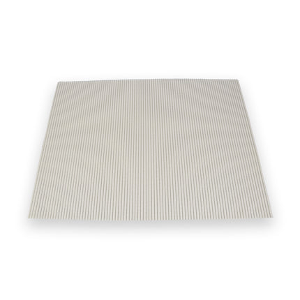 Antislipmat Keukenlades - Kunststof - Wit - 65cm x 90cm - 860g - Set van 2 - Gripmat - Placemat - Antislip Onderkleed