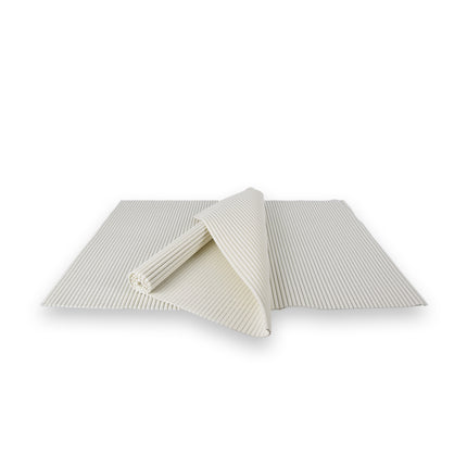 Antislipmat Keukenlades - Kunststof - Wit - 65cm x 90cm - 860g - Set van 2 - Gripmat - Placemat - Antislip Onderkleed