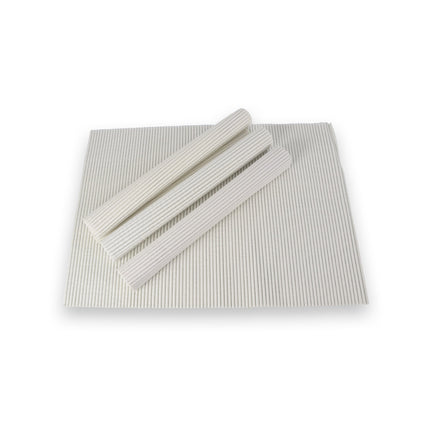 Witte Kunststof Antislipmaten voor Keukenlades - 65cm x 90cm - Set van 4