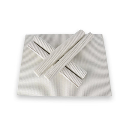 Antislipmat Keukenlades - Set van 5 - Wit - Kunststof - Afmetingen 65cm x 90cm - Gripmat - Placemat