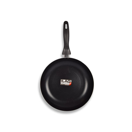 Koekenpan | anti aanbaklaag | zwart | RVS koekenpan | Keramische koekenpan | PFOA FREE | Wokpan | 46.5cm*28cm*5cm