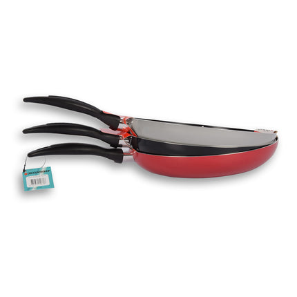 Koekenpan | anti aanbaklaag | zwart | RVS koekenpan | Keramische koekenpan | PFOA FREE | Wokpan | 46.5cm*28cm*5cm