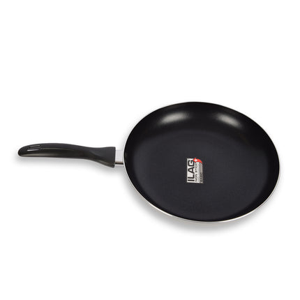 Koekenpan | anti aanbaklaag | grijs | RVS koekenpan | Keramische koekenpan | PFOA FREE | Wokpan | 46.5cm*28cm*5cm