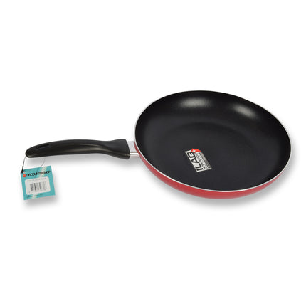 Koekenpan | anti aanbaklaag | rood | RVS koekenpan | Keramische koekenpan | PFOA FREE | Wokpan | 46.5cm*28cm*5cm
