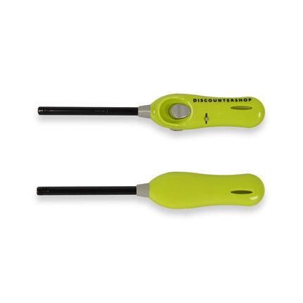 Navulbare Aansteker voor BBQ Aansteken | Groen, Metaal & Kunststof | 3.40cm x 26cm 