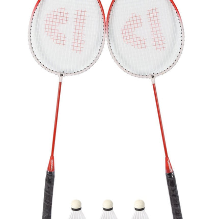 Hoogwaardige Badminton Racket Set - Plastic en Metaal - 67cm Lengte - 20cm Breedte