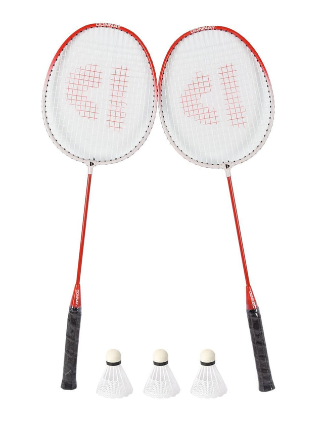 Hoogwaardige Badminton Racket Set - Plastic en Metaal - 67cm Lengte - 20cm Breedte