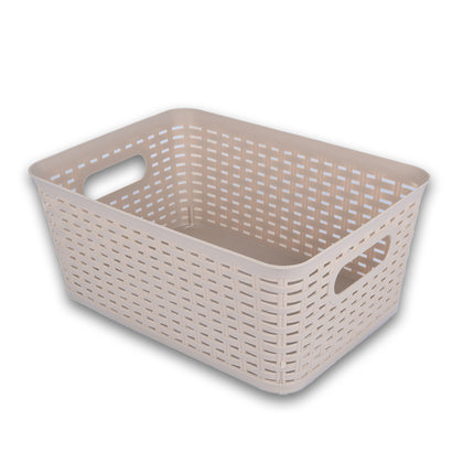 Opbergmand |Mand Rattan 36x26x15cm Beige