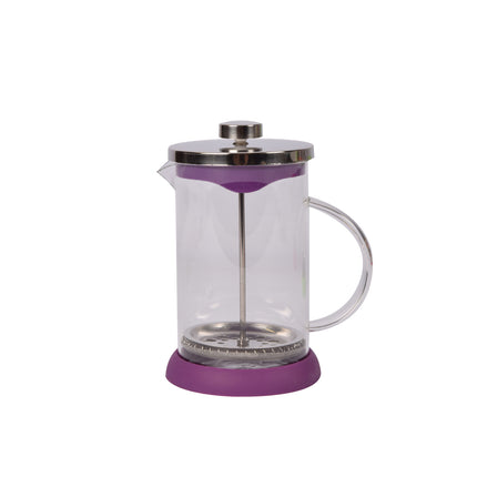 Paarse Cafetière - Koffiemaker van Glas | BPA-vrij, Vaatwasser Veilig | 9x5 cm, 0.39 kg