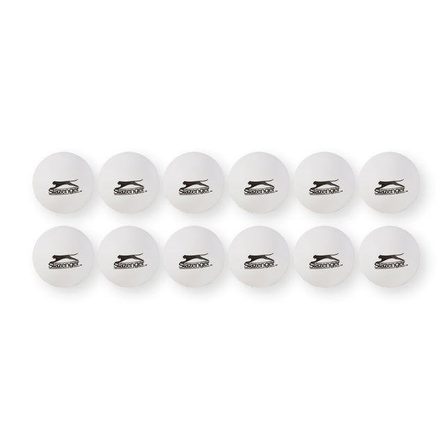 Hoogwaardige Witte Kunststof Tafeltennisballen Set - 12 stuks | Diameter - 4cm | Gewicht 53g