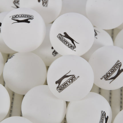 Set van 24 Witte Kunststof Tafeltennisballen - Hoogwaardige Kwaliteit - Diameter 4cm - Gewicht 107g
