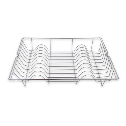 Afdruiprek | metaal | Zilver | geschikt voor uw gehele vaat | 48cm*30cm*7.5cm 