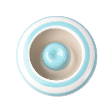 Functionele Turquoise Stormasbakken - Set van 4 Aardewerken Sigarettenasbakken - Diameter 14cm voor Zowel Binnen als Buiten