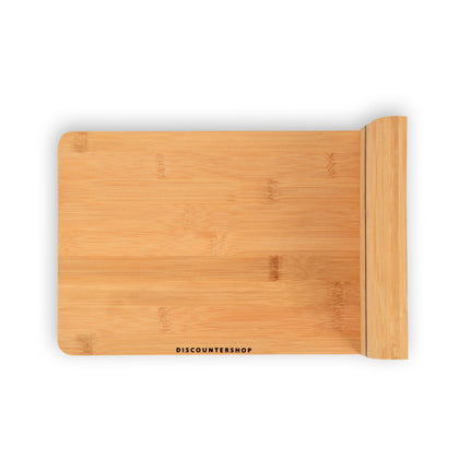 Bamboe Kaasplank met Kaasmes | Multifuntionele Kaasplankje | 5-Delige Kaasplank Set | 29cm x 20cm x 8cm