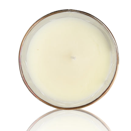 Luxe Kaarsen in Glas - Geurkaars Vanille & Sandalwood - 34 uur Brandduur - Romantische Kaarsen voor Woonkamer & Badkamer
