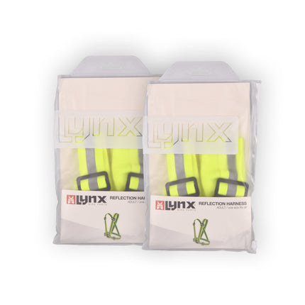 Fluorescerende en Reflecterende Veiligheidsvesten - Set van 2 - Groen - 100% Polyester - One Size - Lichtgewicht Tops - 140g