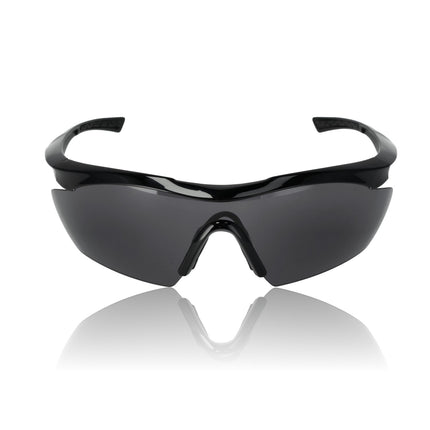Sport Zonnebril Heren - Smoke Lenzen - UV-bescherming - TR90 Montuur - Retro Design - Sportbril Accessoires