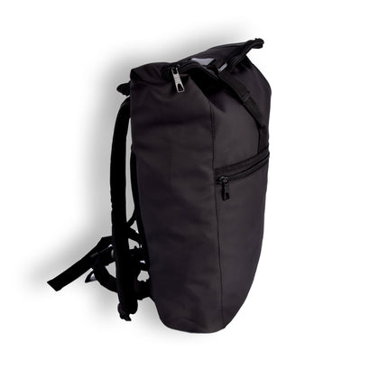 Stijlvolle Zwarte Rugzak - Enrico Benetti | Outdoor Rugtas - 14L Volume - Laptopvak - Verstelbare Schouderbanden