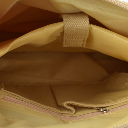 Stijlvolle beige Business Tas van Polyester - Laptoprugzak met 5 Liter Capaciteit | 30cm x 8cm x 23cm