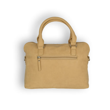 Stijlvolle beige Business Tas van Polyester - Laptoprugzak met 5 Liter Capaciteit | 30cm x 8cm x 23cm
