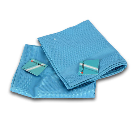 Poetsdoek | schoonmaakdoekjes | 100% streepvrij | blauw | voor glasdoeken | Huishouddoekjes | 42cm*68cm 