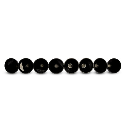 8x Zwarte Trechterset | 2-in-1 flexibel |met uitneembaar filter |  geschikt voor olie en brandstof | 17cm*14cm 